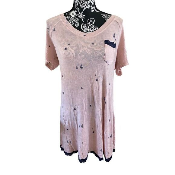 Flawed Honeydew Lounge Sleep T Shirt Sleepwear Pajamas - Picture 1 of 10